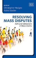 Book Cover for Resolving Mass Disputes by Christopher Hodges