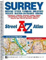 Book Cover for Surrey Street Atlas by Geographers' A-Z Map Company