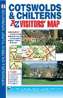 Book Cover for Cotswolds and Chilterns A-Z Visitors' Map by A-Z Maps