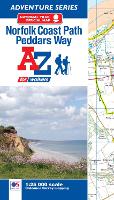 Book Cover for Norfolk Coast Path Adventure Atlas by 