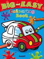 Book Cover for Big & Easy Colouring Books: Car by Angela Hewitt