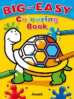 Book Cover for Big & Easy Colouring Books: Tortoise by Angela Hewitt