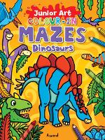 Book Cover for Junior Art Colour in Mazes by Angela Hewitt