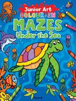 Book Cover for Junior Art Colour in Mazes by Angela Hewitt