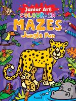 Book Cover for Junior Art Colour in Mazes by Angela Hewitt