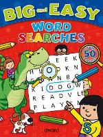 Book Cover for Big and Easy Word Searches: Dinosaur by Sophie Giles
