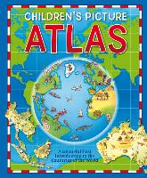 Book Cover for Children's Picture Atlas by Terry Burton