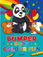 Book Cover for Bumper Copy Colour Fun by Angela Hewitt