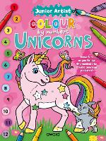 Book Cover for Junior Artist Colour By Numbers by Angela Hewitt