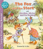 Book Cover for The Fox and the Stork by Sophie Giles, Aesop