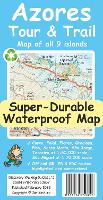 Book Cover for Azores Tour & Trail Super-Durable Map (2nd edition) by Jan Kostura