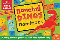 Book Cover for Dancing Dinos Dominoes by Barefoot Books