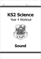 Book Cover for KS2 Science Year 4 Workout: Sound by CGP Books