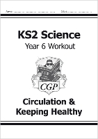 Book Cover for KS2 Science Year 6 Workout by CGP Books