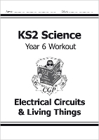 Book Cover for KS2 Science Year 6 Workout by CGP Books