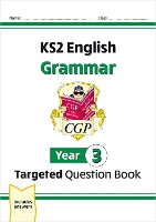 Book Cover for KS2 English Year 3 Grammar Targeted Question Book (with Answers) by CGP Books