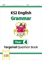 Book Cover for KS2 English Year 4 Grammar Targeted Question Book (With Answers) by CGP Books