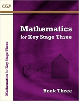 Book Cover for KS3 Maths Textbook 3 by CGP Books