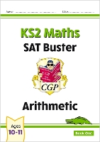 Book Cover for KS2 Maths SAT Buster by CGP Books