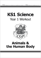 Book Cover for KS1 Science Year 1 Workout by CGP Books