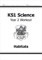 Book Cover for KS1 Science Year 2 Workout: Habitats by CGP Books