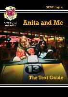 Book Cover for GCSE English Text Guide - Anita and Me by CGP Books