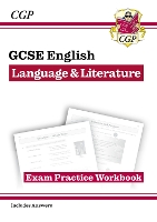 Book Cover for GCSE English Language & Literature Exam Practice Workbook (Includes Answers) by CGP Books