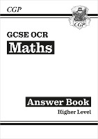 Book Cover for GCSE Maths OCR Answers for Workbook: Higher by CGP Books