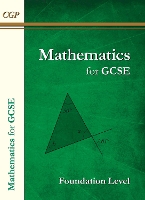 Book Cover for Maths for GCSE Textbook: Foundation - includes Answers by CGP Books