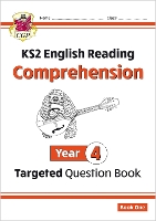 Book Cover for KS2 English Year 4 Reading Comprehension Targeted Question Book - Book 1 (With Answers) by CGP Books