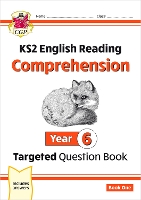 Book Cover for KS2 English Year 6 Reading Comprehension Targeted Question Book - Book 1 (with Answers) by CGP Books