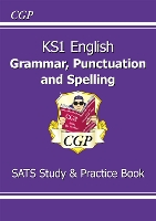 Book Cover for KS1 English SATS Grammar, Punctuation & Spelling Study & Practice Book by CGP Books