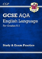 Book Cover for GCSE English Language AQA Study & Exam Practice by CGP Books