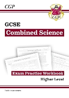 Book Cover for GCSE Combined Science Exam Practice Workbook - Higher (Includes Answers) by CGP Books