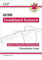 Book Cover for GCSE Combined Science Exam Practice Workbook - Foundation (includes answers) by CGP Books