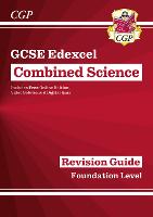 Book Cover for GCSE Combined Science Edexcel Revision Guide - Foundation Inc. Online Edition, Videos & Quizzes by CGP Books