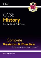 Book Cover for New GCSE History Complete Revision & Practice (With Online Edition, Quizzes & Knowledge Organisers) by CGP Books