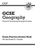 Book Cover for GCSE Geography Edexcel B Answers (For Workbook) by CGP Books