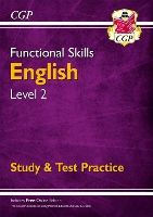 Book Cover for Functional Skills English Level 2 - Study & Test Practice by CGP Books