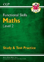 Book Cover for Functional Skills Maths Level 2 - Study & Test Practice by CGP Books