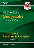 Book Cover for AS and A-Level Geography by CGP Books