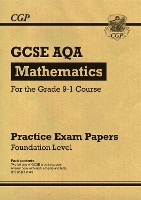 Book Cover for GCSE Maths AQA Practice Papers by CGP Books