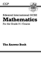 Book Cover for Edexcel International GCSE Maths Answers for Workbook by CGP Books