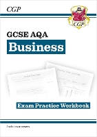 Book Cover for New GCSE Business AQA Exam Practice Workbook (includes Answers) by CGP Books