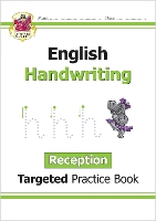 Book Cover for Reception English Handwriting Targeted Practice Book by CGP Books