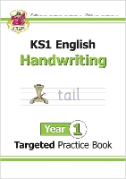 Book Cover for KS1 English Year 1 Handwriting Targeted Practice Book by CGP Books