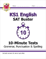 Book Cover for KS1 English SAT Buster 10-Minute Tests by CGP Books