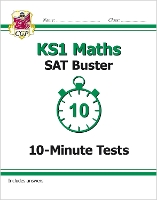 Book Cover for KS1 Maths SAT Buster by CGP Books