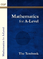 Book Cover for A-Level Maths Textbook by CGP Books