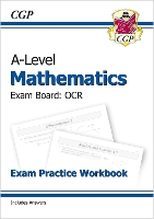 Book Cover for A-Level Maths OCR Exam Practice Workbook (Includes Answers) by CGP Books